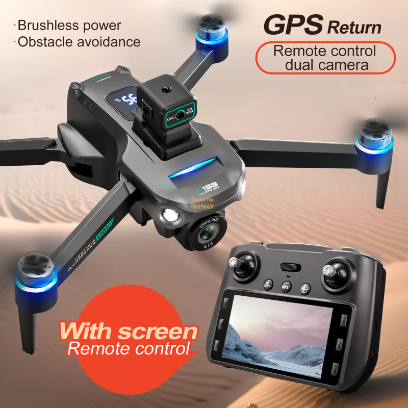 Rc Helicopter Case - Podwójna kamera 8K 5G WIFI FPV
