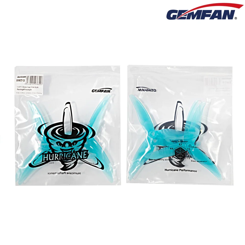 Rc Helicopter Blade - 10 Par (10CW + 10CCW) Gemfan