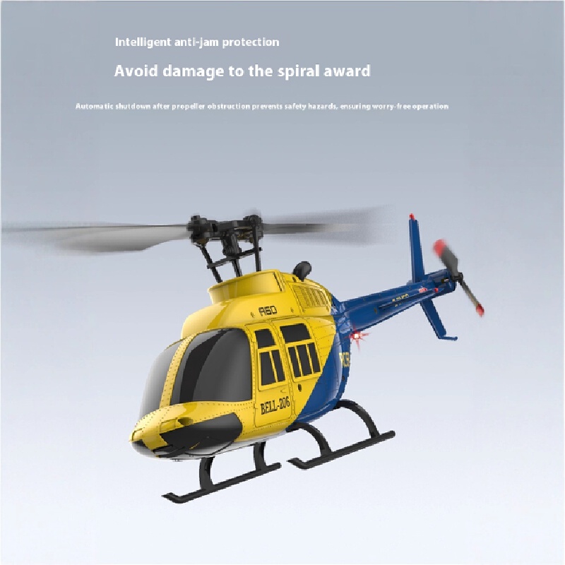 Rc Helicopter Single Rotor - A60 Skala 1/42 Czterokanałowy Jednowirnikowy Bez