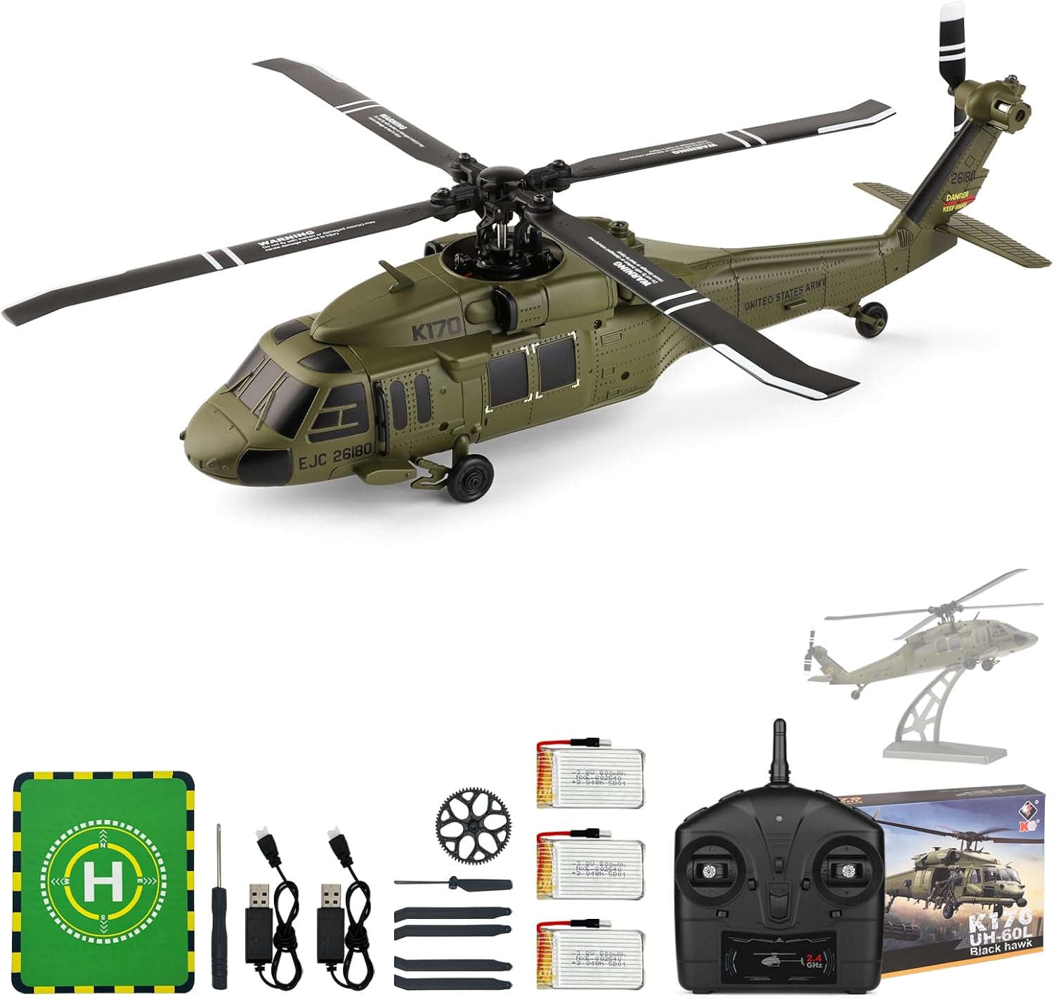 Helikopter RC WLtoys K170 Brus – Rc Helicopter Large recenzja i cena