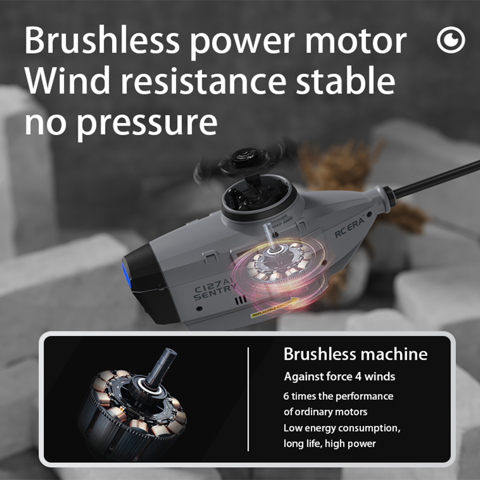 RC ERA C127 AI Mini Brushless  – Rc Helicopter Single Rotor recenzja i cena