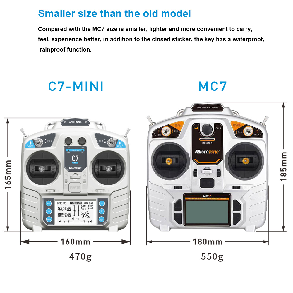 Sterownik MicroZone MC7 C7 MIN – Rc Helicopter Mini recenzja i cena