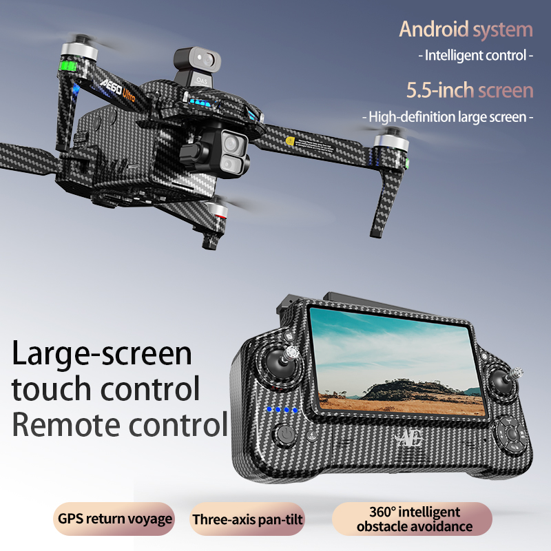 Profesjonalny dron AE60 GPS z  – Rc Helicopter Charger recenzja i cena
