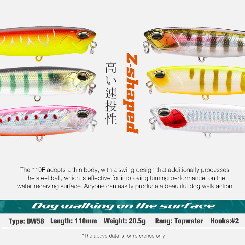TSURINOYA 110mm 20.5g Topwater – Eachine Drone E58 recenzja i cena