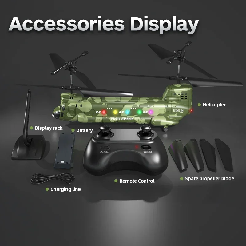 Helikopter RC 2.4G z funkcją f – Rc Helicopter Large recenzja i cena