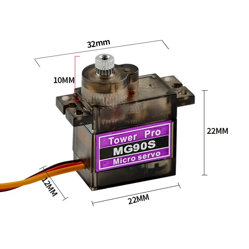 SG90/MG90S 9G mikro serwo cyfr – Rc Helicopter Motor recenzja i cena