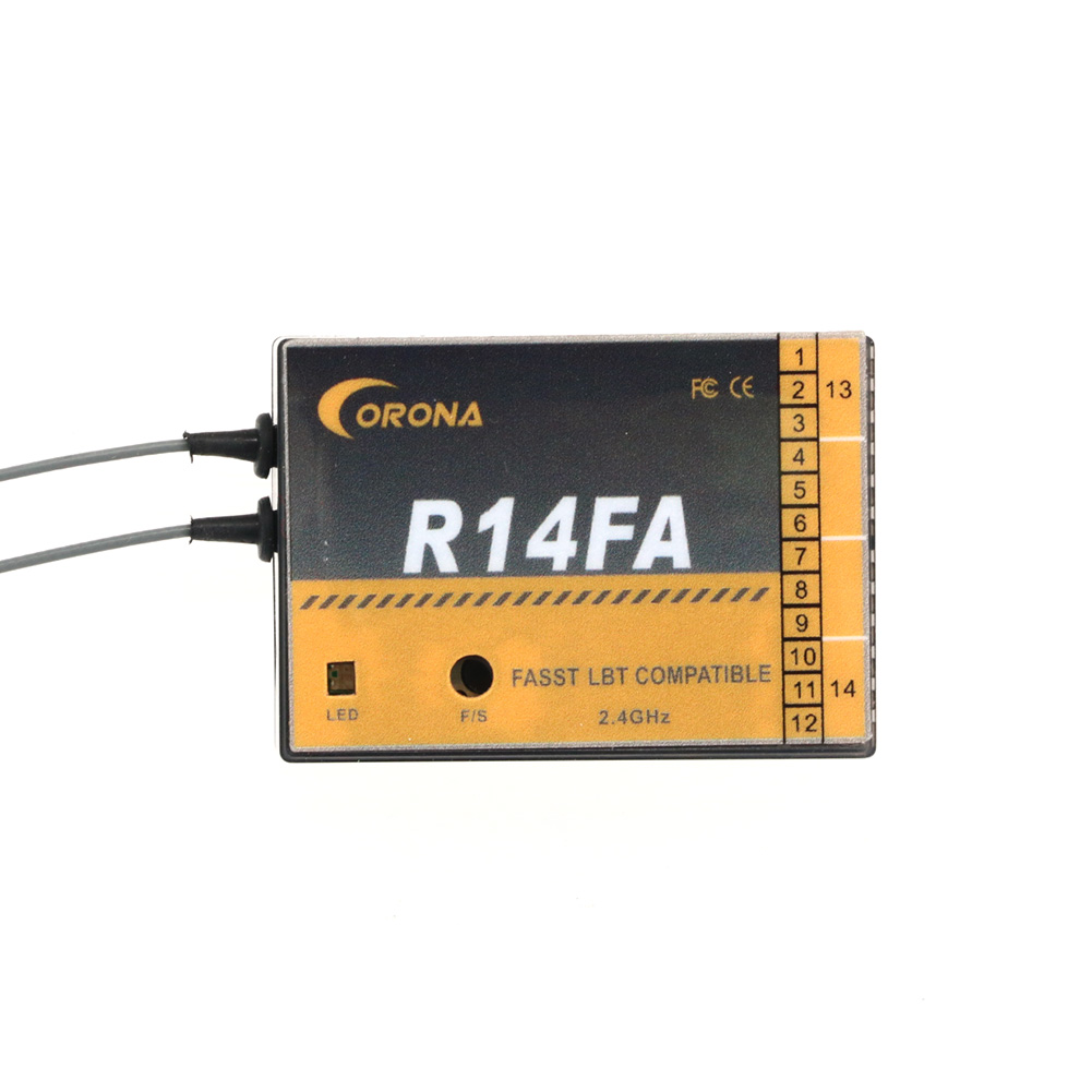 Odbiornik Corona R14FA 14-kana – Rc Helicopter Remote Control recenzja i cena