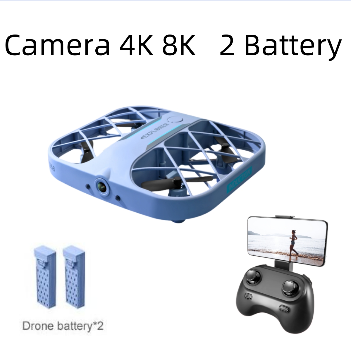 JJRC H107 FPV RC Dron z 2 Bate – Rc Helicopter Case recenzja i cena